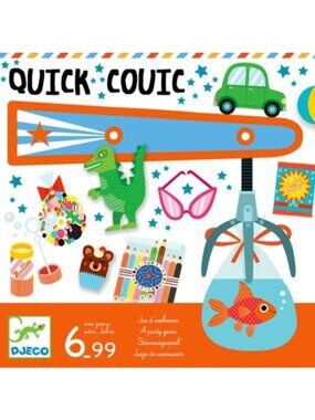 Djeco Game-Quick Couic Fun Family & Party Game For Age 6+New Sealed